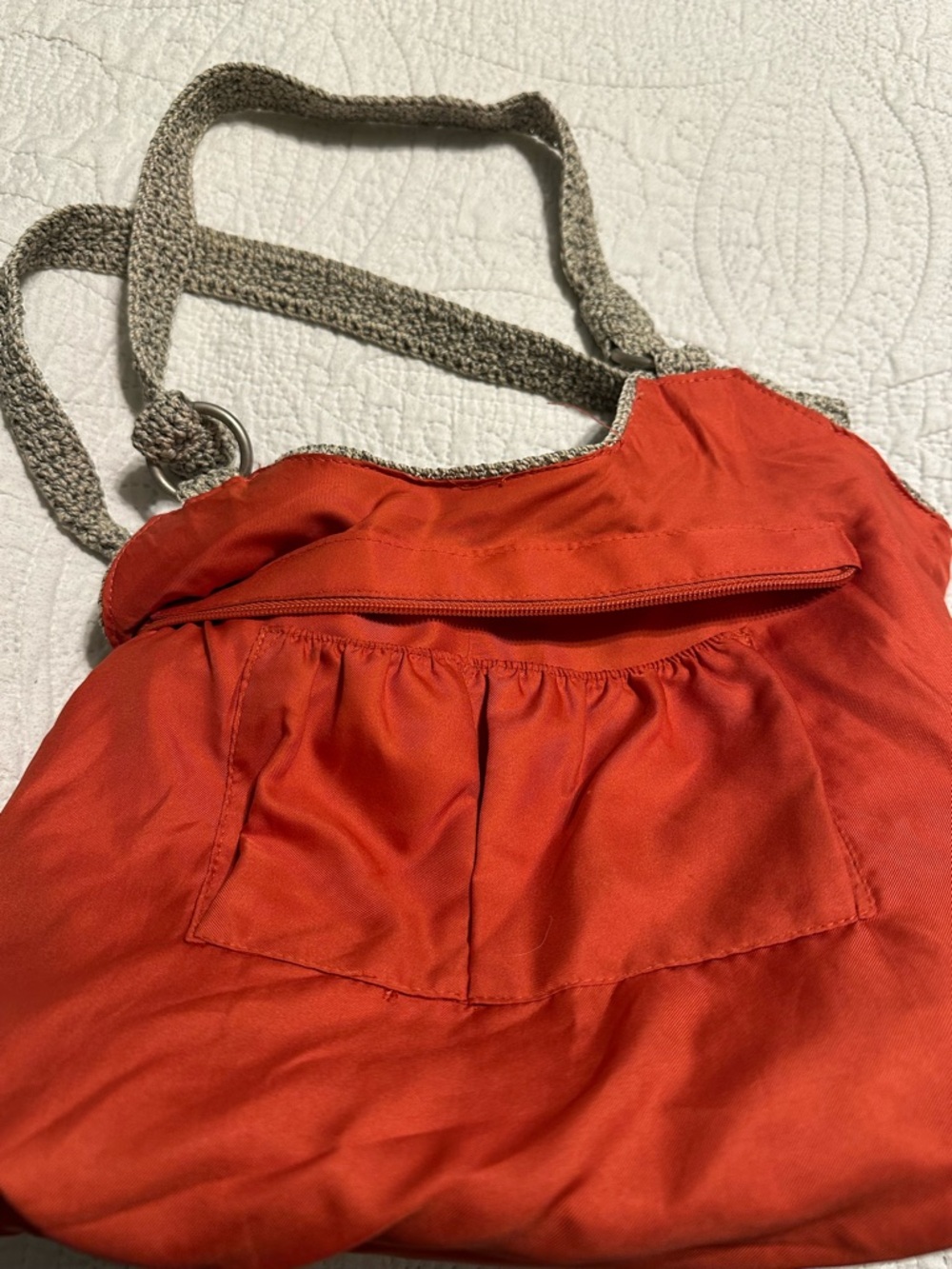 The Sak Crochet hobo shoulder bag - Picture 6 of 7